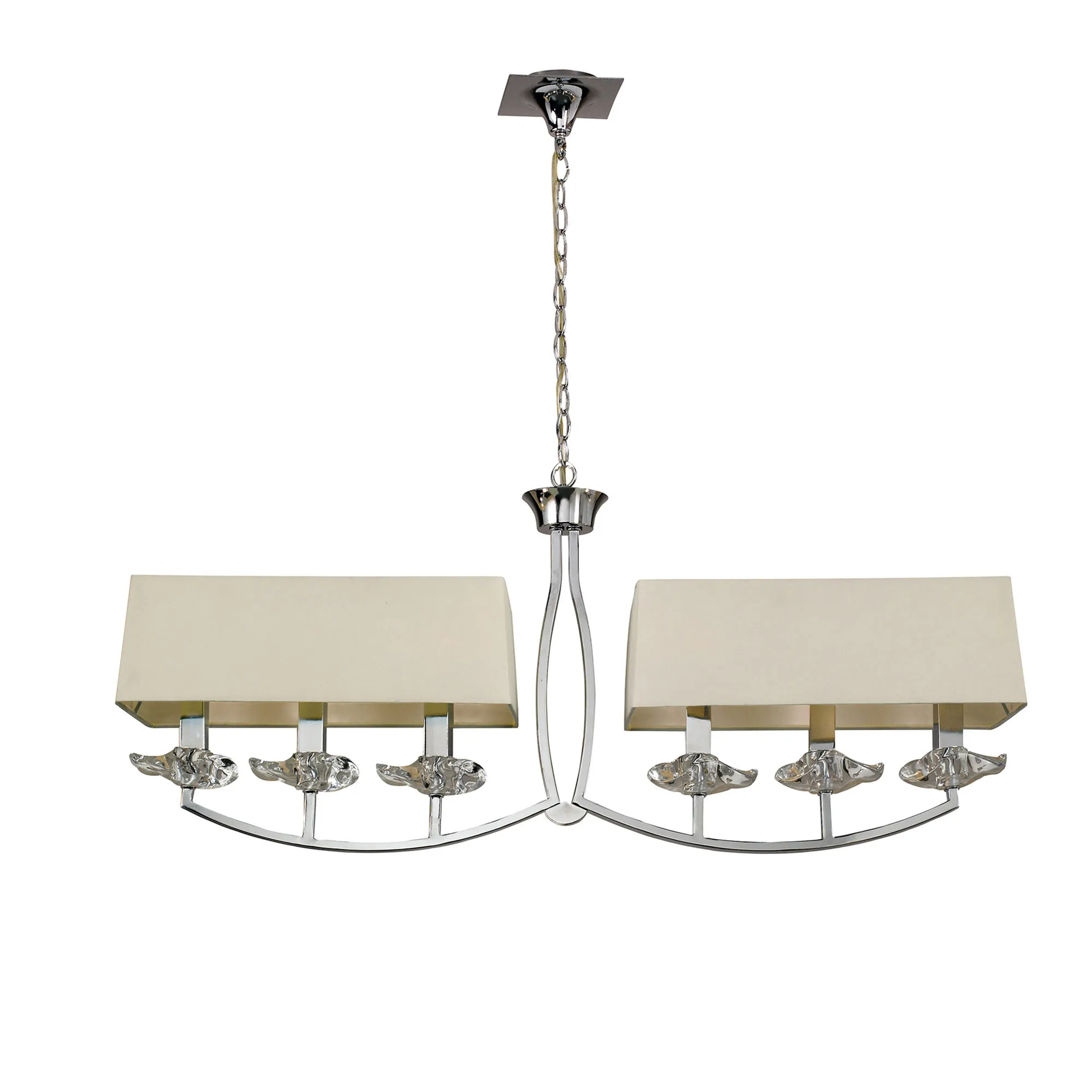 M0781/CS  Akira Pendant 6 Light